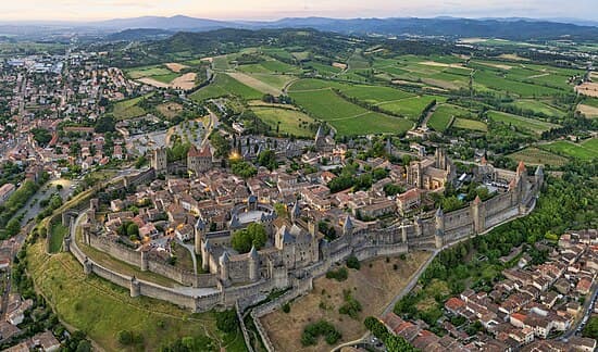 Une photo emblématique du territoire mesuré (Carcassonne.8)