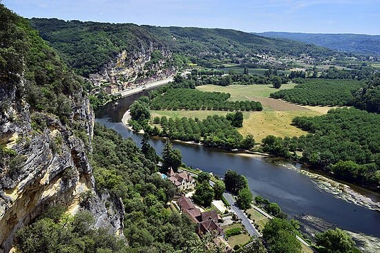Une photo emblématique du territoire mesuré (Dordogne)