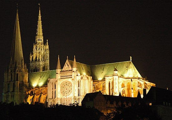 Une photo emblématique du territoire mesuré (Chartres.8)