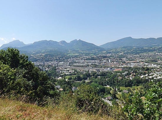 Une photo emblématique du territoire mesuré (Chambéry.8)