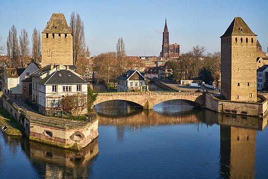 Une photo emblématique du territoire mesuré (Strasbourg)